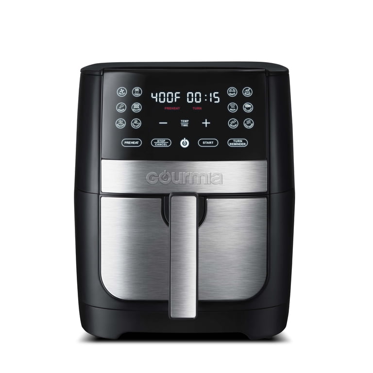 Gourmia 8QT Digital Air Fryer, FryForce 360 Tech, Guided Cooking Gourmia 8QT Digital Air Fryer, FryForce 360 Tech, Guided Cooking