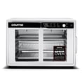 thumbnail image 1 of Gourmia Air Fryer French Door Toaster Oven - 9 Slice Capacity, 12 Presets, White, 1 of 10