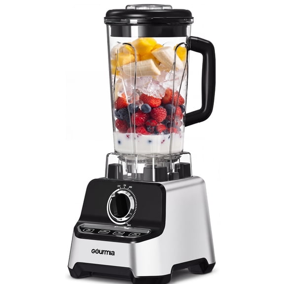 Gourmia Commercial Blender with 2L BPA-Free Jar, 4 Presets, Tamper Included