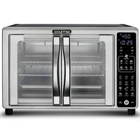 Gourmia Digital Air Fryer Toaster Oven w/Single-Pull French Doors, 6 Slice