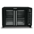 thumbnail image 1 of Gourmia 25 Qt Digital French Door Air Fryer Toaster Oven, Black, 1 of 10