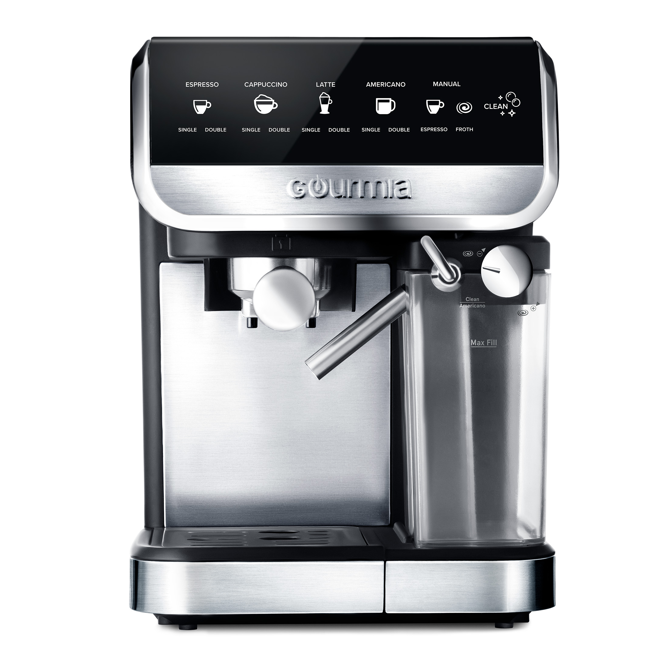 Gourmia Espresso, Cappuccino, Latte & Americano Maker with Automatic Frothing - image 1 of 9
