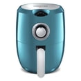 thumbnail image 1 of Gourmia GAF236 2.2 qt Air Fryer, Blue - Dishwasher Safe Basket, 1 of 5