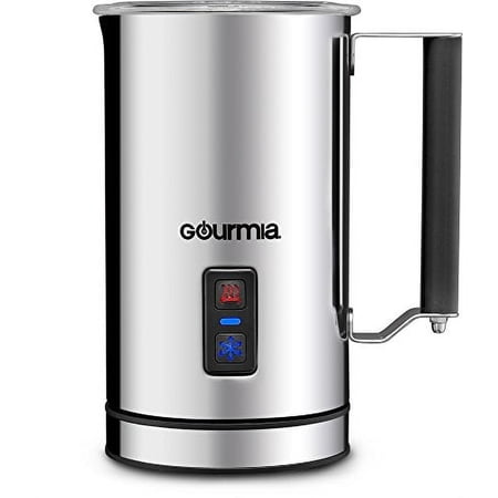 Gourmia Milk Frother, Stainless Steel Design