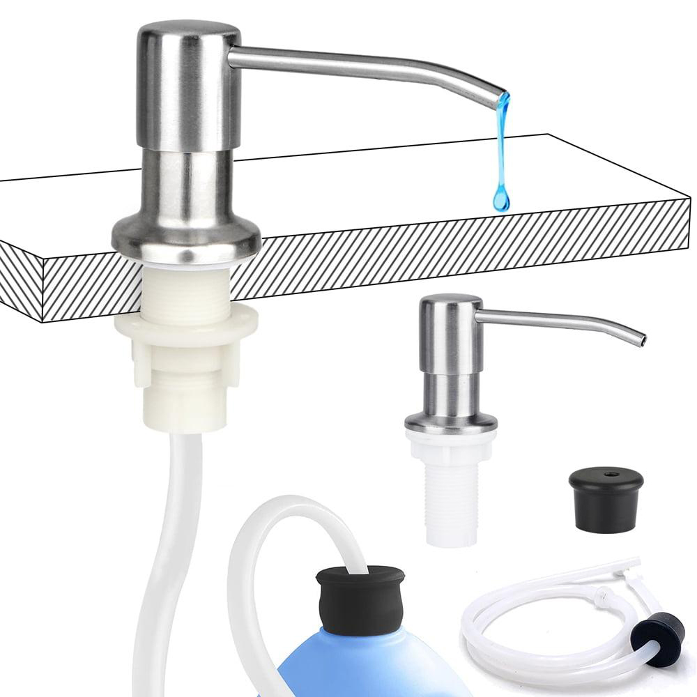 Goutoday Soap Dispenser Pump Head, for Kitchen Sink & Extension Tube