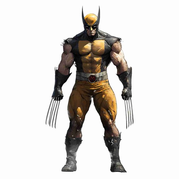GovardhanSons Superhero Cartoon Wall Sticker TV Character Theme Peel and Stick Mural 43x59 cm