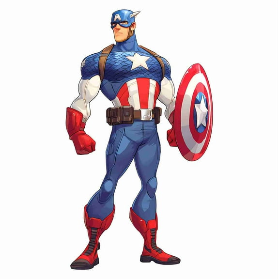 GovardhanSons TV Superhero Wall Sticker 3D Cartoon Vinyl Mural for Kids Bedroom Easy Peel and Stick 43x59 cm