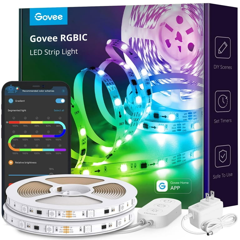 Govee 32.8 ft led strip lights deals