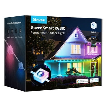 Govee 50ft Smart RGBIC Permanent Outdoor Lights