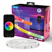 Govee RGBICW Wi-Fi LED Strip Light, 9.8ft, Smart App Control, Multicolor for Bedroom & TV Backlight