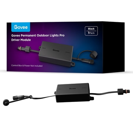 Govee Black Permanent Outdoor Lights Pro Driver Module