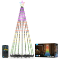thumbnail image 1 of Govee Christmas Cone Tree Lights 7.5ft 316LEDs with 66 Scene Modes, IP65 Waterproof for Indoor Outdoor Xmas Decor, Remote Control, Dimmable, 1 of 9