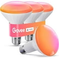 thumbnail image 1 of Govee E26 Smart LED Colored Light Bulbs  (4pack), 1 of 9