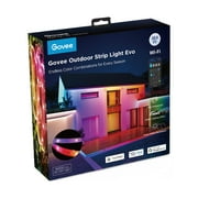Govee 32.8ft Smart Outdoor LED Strip Light, RGBIC Color-Changing Light, IP65 Waterproof, Wifi + Bluetooth Control, Patio & Garden Lighting
