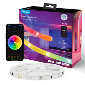 Govee RGBIC Wi-Fi + Bluetooth LED Strip Lights With Protective Coating with Matter (5M)