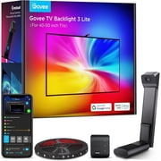 Govee TV Backlight 3 Lite for 40-50 inch TVs,Extra Warm White Light Providing Better Theater Experience, Smart Control Indoor TV Light