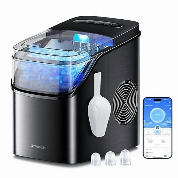 GoveeLife Smart Countertop Ice Maker 1s, Black