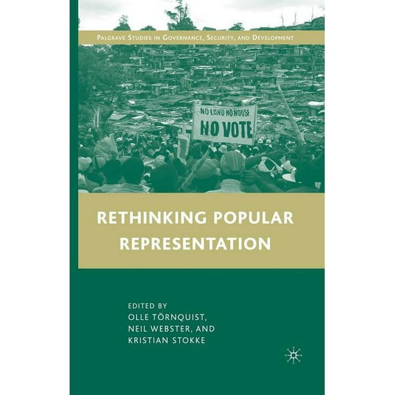 Governance, Security and Development Rethinking Popular Representation, (Paperback)
