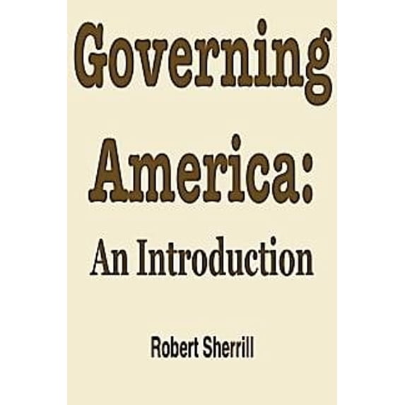 Pre-Owned Governing America : An Introduction (Hardcover) 9780155296299