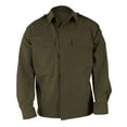 thumbnail image 1 of Government Contractor Tactical Ripstop Long Sleeve Shirts with Epaulettes, Olive Drab, MR, 1 of 1