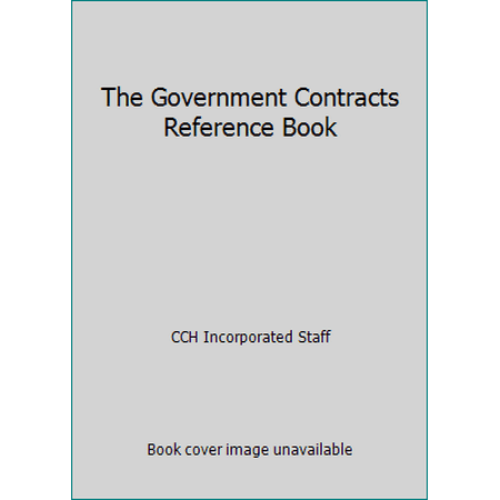 Pre-Owned Government Contracts Reference Book 2e (Paperback) 0935165541 9780935165548