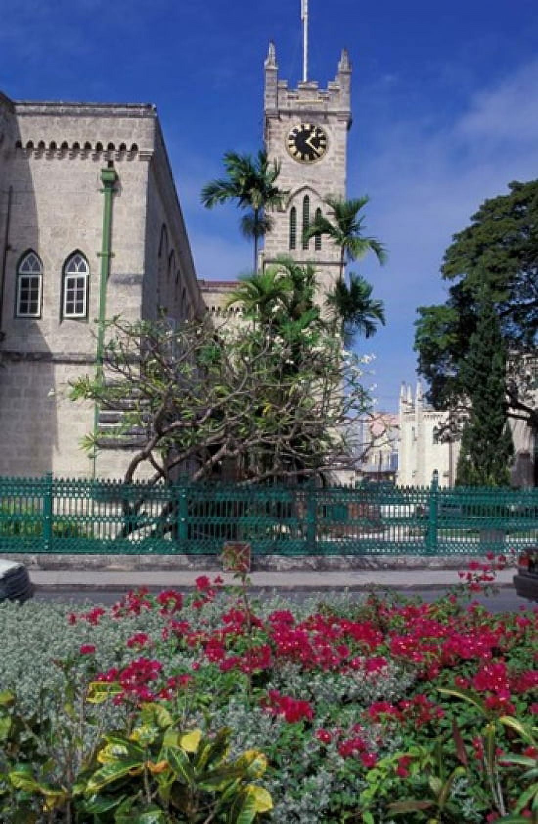 Government House Bridgetown Barbados Caribbean Canvas Art - Robin Hill DanitaDelimont (23 x 35)