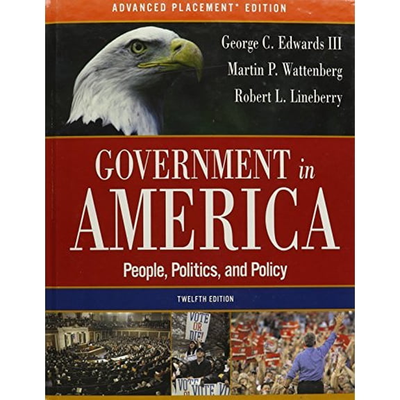Pre-Owned Government in America: People, Politics, and Policy (Hardcover) 0321292367 9780321292360