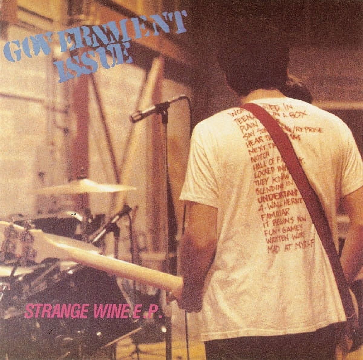 Government Issue - Strange Wine EP - Cassette - Walmart.com