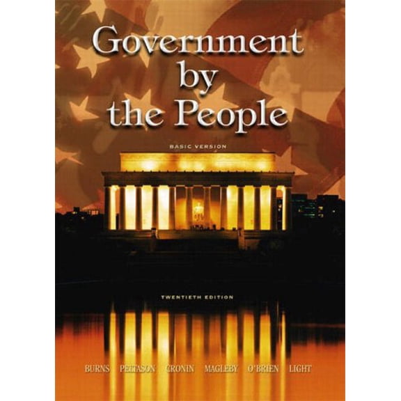 Pre-Owned Government by the People, Basic Version Paperback