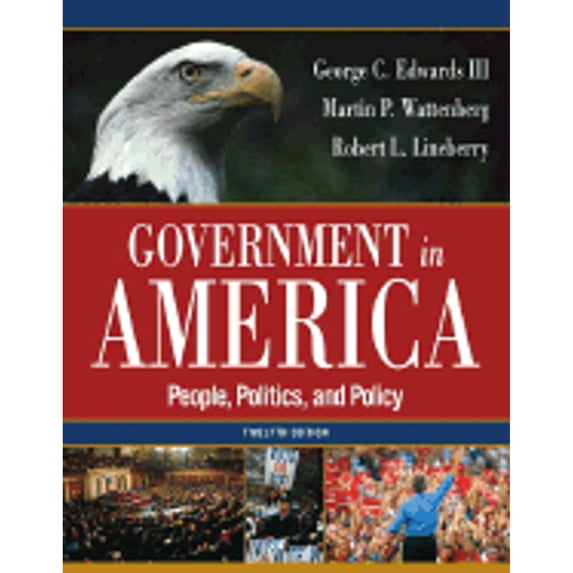 Pre-Owned Government in America: People, Politics, and Policy (Hardcover) 0321292545 9780321292544