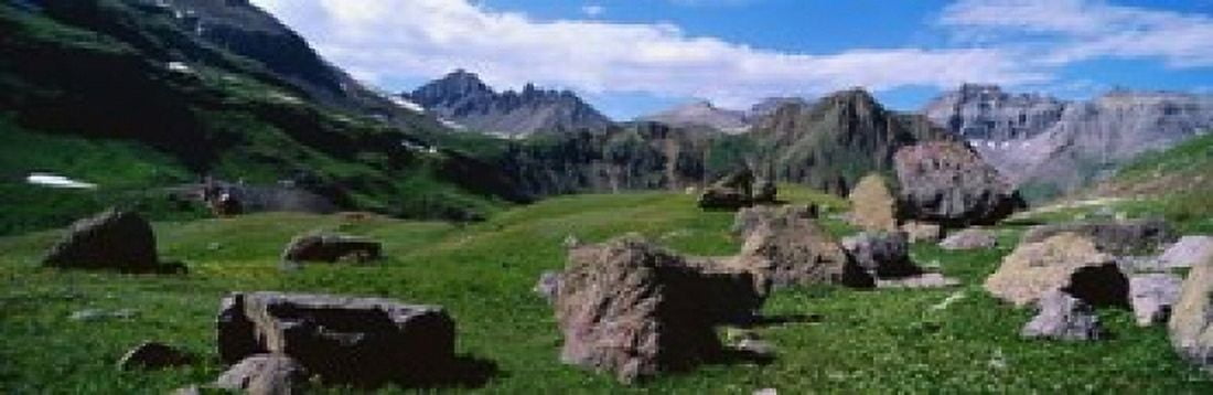 Governors Basin Rocky Mountains CO Canvas Art - Panoramic Images (37 x 12)