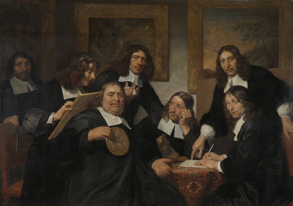 Governors Of Guild Of St Luke Canvas Art - (36 x 24)