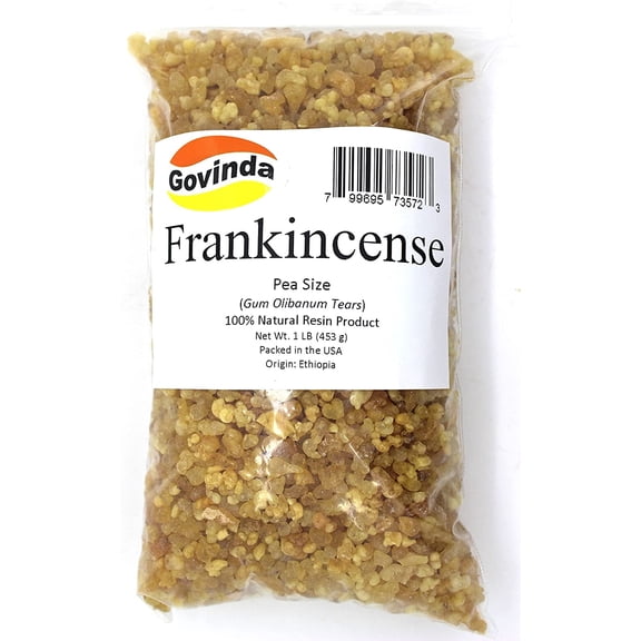 Govinda Frankincense Natural Gum Peas Ize Size 1 lb