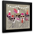 thumbnail image 1 of Gower, Hammond 12x12 Black Modern Framed Museum Art Print Titled - Fancypants Cool Dogs VI, 1 of 5