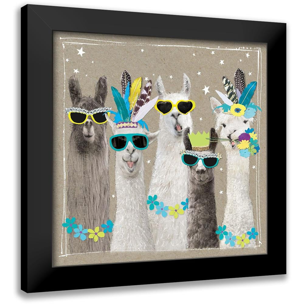 Gower, Hammond 15x15 Black Modern Framed Museum Art Print Titled