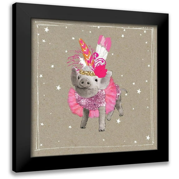 Gower, Hammond 20x20 Black Modern Framed Museum Art Print Titled - Fancy Pants Farm I