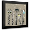 thumbnail image 1 of Gower, Hammond 20x20 Black Modern Framed Museum Art Print Titled - Fancy Pants Zoo III, 1 of 5