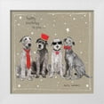 thumbnail image 1 of Gower, Hammond 26x26 White Modern Wood Framed Museum Art Print Titled - Fancypants Cool Dogs IV, 1 of 4