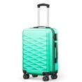 thumbnail image 1 of Gowill 20" PC+ABS Carry on Suitcase,Lightweight Hardshell Luggage with Spinner Wheels and TSA Lock,Green, 1 of 10