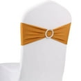 thumbnail image 1 of Gowinex 10pcs Gold Spandex Chair Bands With Buckle, 1 of 1