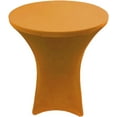 thumbnail image 1 of Gowinex Gold 24 x 43 inches Cocktail Spandex Fitted Tablecloth Stretch Table Cover, 1 of 4