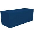 thumbnail image 1 of Gowinex Navy Blue 8 ft Fitted Tablecloth Rectangular Polyester Table Cover, 1 of 4