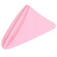 thumbnail image 1 of Gowinex Pink 20" x 20" Polyester Dinner Napkins (Pack of 10), 1 of 1