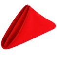 thumbnail image 1 of Gowinex Red 20" x 20" Polyester Dinner Napkins (Pack of 10), 1 of 1