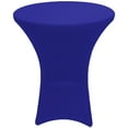 thumbnail image 1 of Gowinex Royal Blue 24 x 43 inches Cocktail Spandex Fitted Tablecloth Stretch Table Cover, 1 of 4