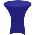 thumbnail image 1 of Gowinex Royal Blue 24 x 43 inches Cocktail Spandex Fitted Tablecloth Stretch Table Cover, 1 of 4