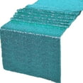 thumbnail image 1 of Gowinex Turquoise 12" x 72" Glitz Sequin Table Runners, 1 of 1