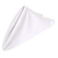 thumbnail image 1 of Gowinex White 17" x 17" Lamour Satin Dinner Napkins (Pack of 10), 1 of 4