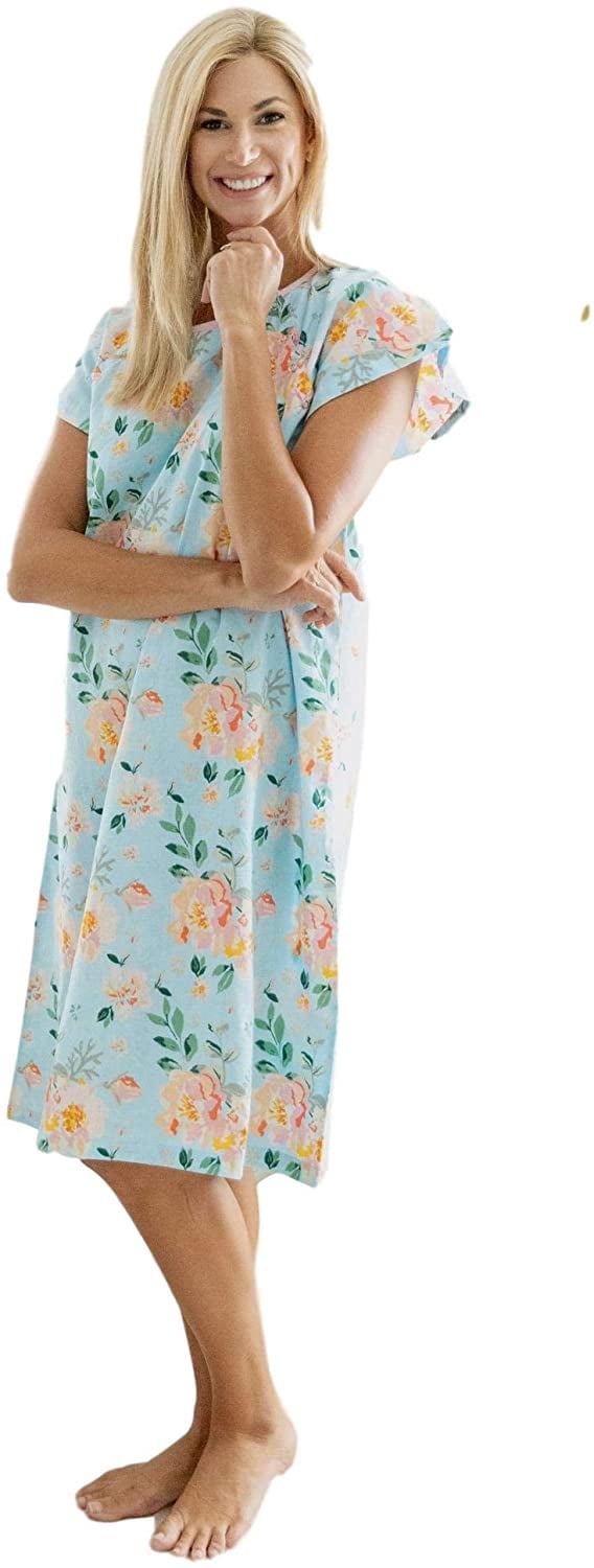 Gownies Designer Hospital Patient Gown, 100 Cotton, Hospital Stay