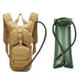 thumbnail image 1 of Gowoo Hydration 3L Tactical Hydration Backpack with Water Bladder Leak-Proof Military Daypack for Hiking, Running, Cycling, Camping, Hunting, Walking, Outdoor; Tan, 1 of 6